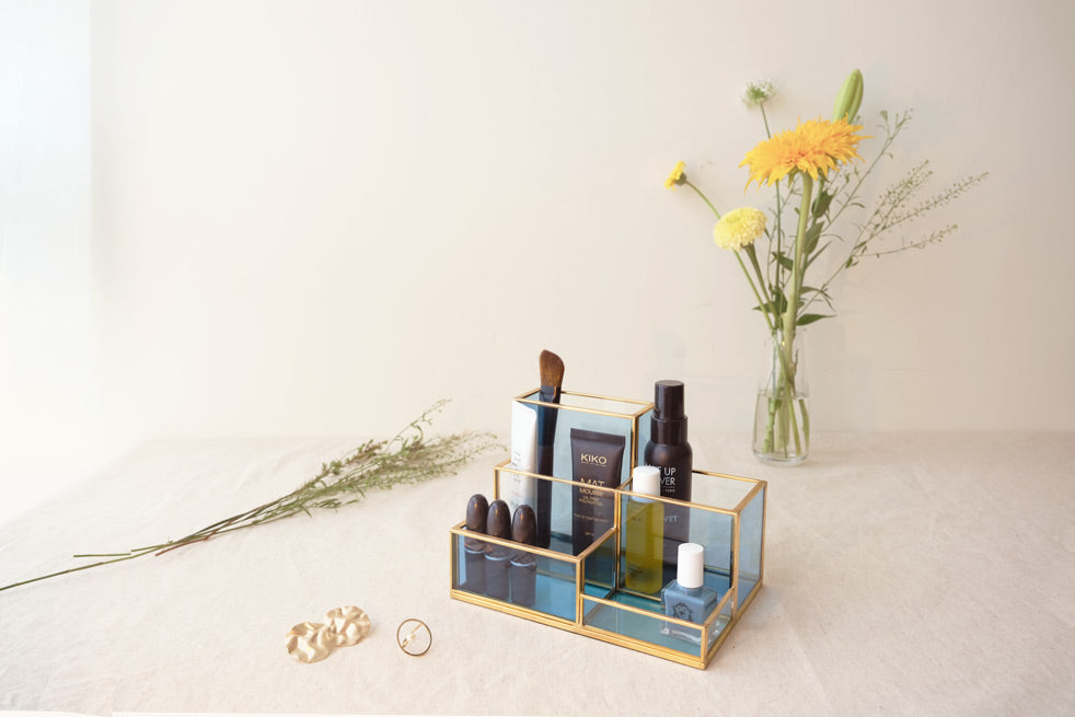 Decorative office organizer - clever office decoration as pencil containers, stationery holder or cosmetic organizers -The most beautiful home decor items and the best home decorating ideas at FONDAZZA.