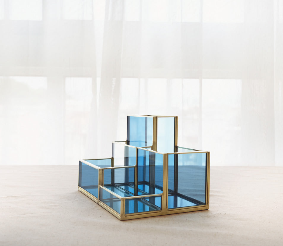 Decorative office organizer - clever office decoration as pencil containers, stationery holder or cosmetic organizers -The most beautiful home decor items and the best home decorating ideas at FONDAZZA.