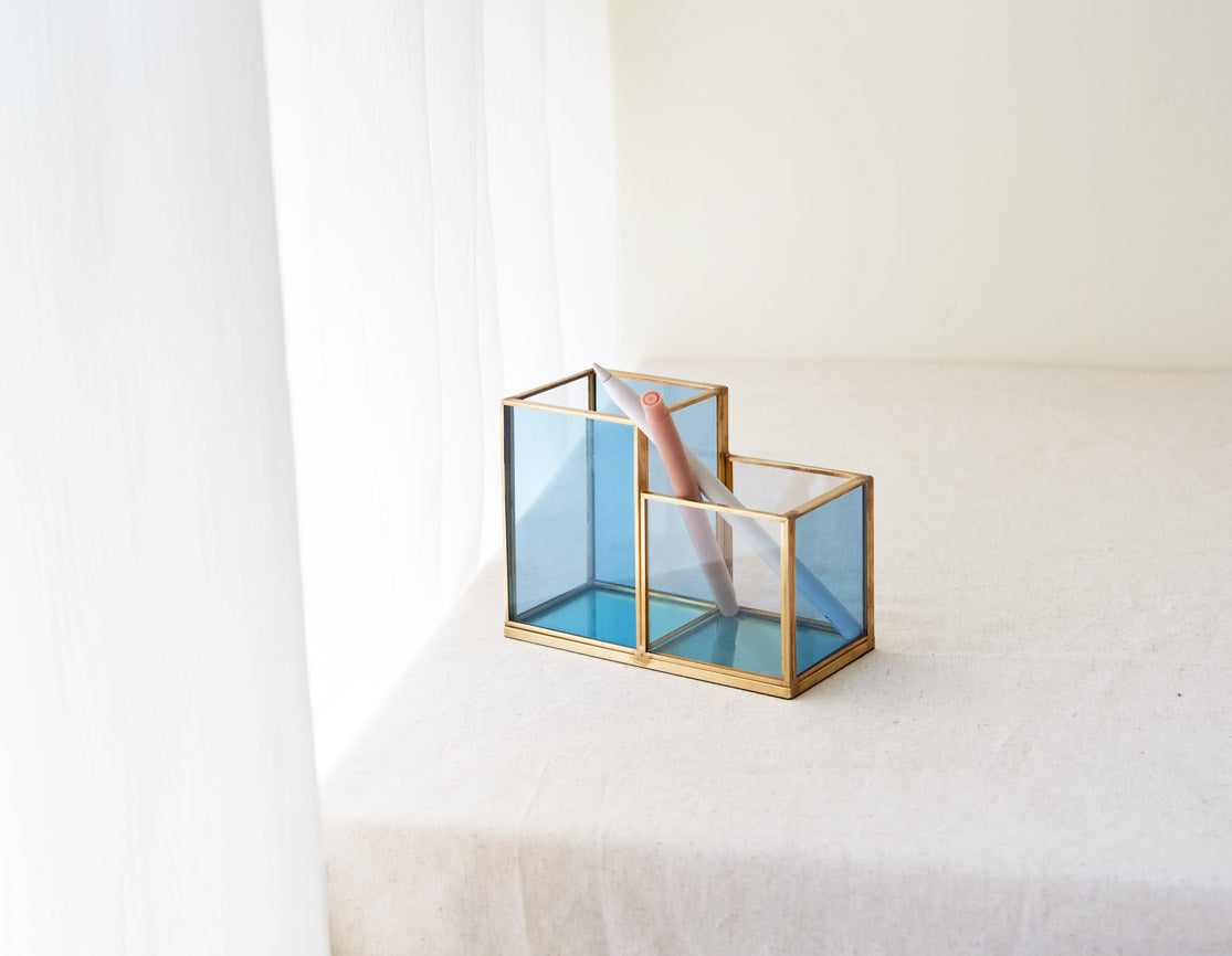 Decorative office organizer - clever office decoration as pencil containers, stationery holder or cosmetic organizers -The most beautiful home decor items and the best home decorating ideas at FONDAZZA.