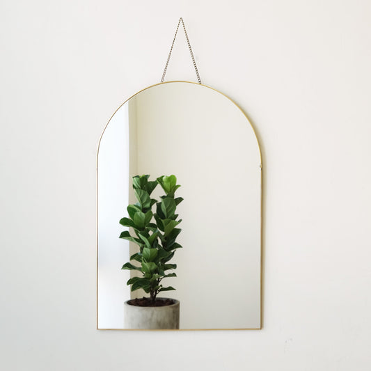 Wall art decor- arch brass wall mirror-The most beautiful house decor and the best home decorations collections at FONDAZZA.