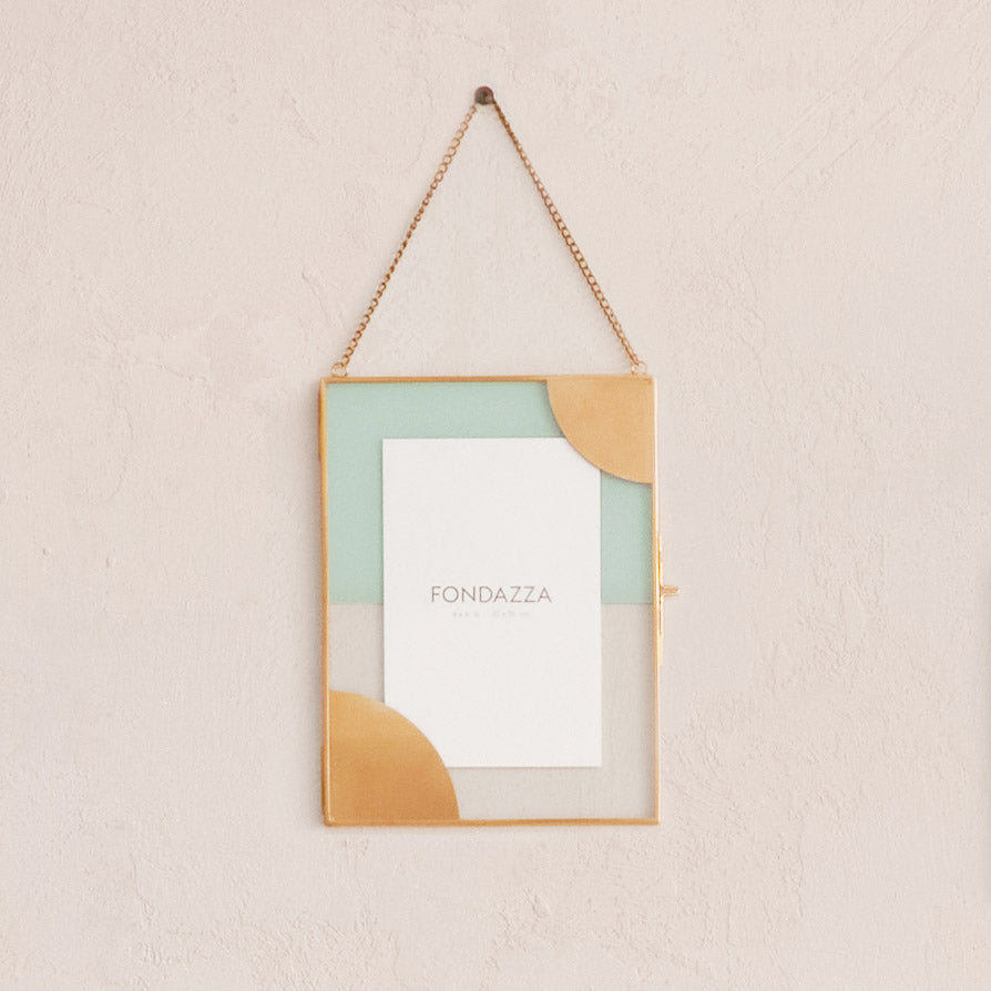 4X6 Photo Frame - Subtle Green