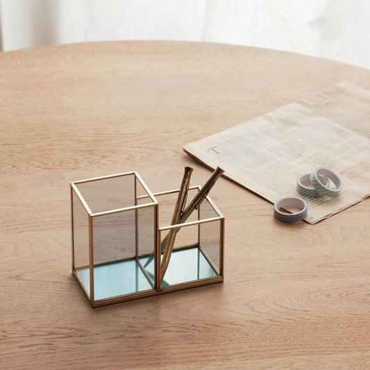 Decorative office organizer - clever office decoration as pencil containers, stationery holder or cosmetic organizers -The most beautiful home decor items and the best home decorating ideas at FONDAZZA.  