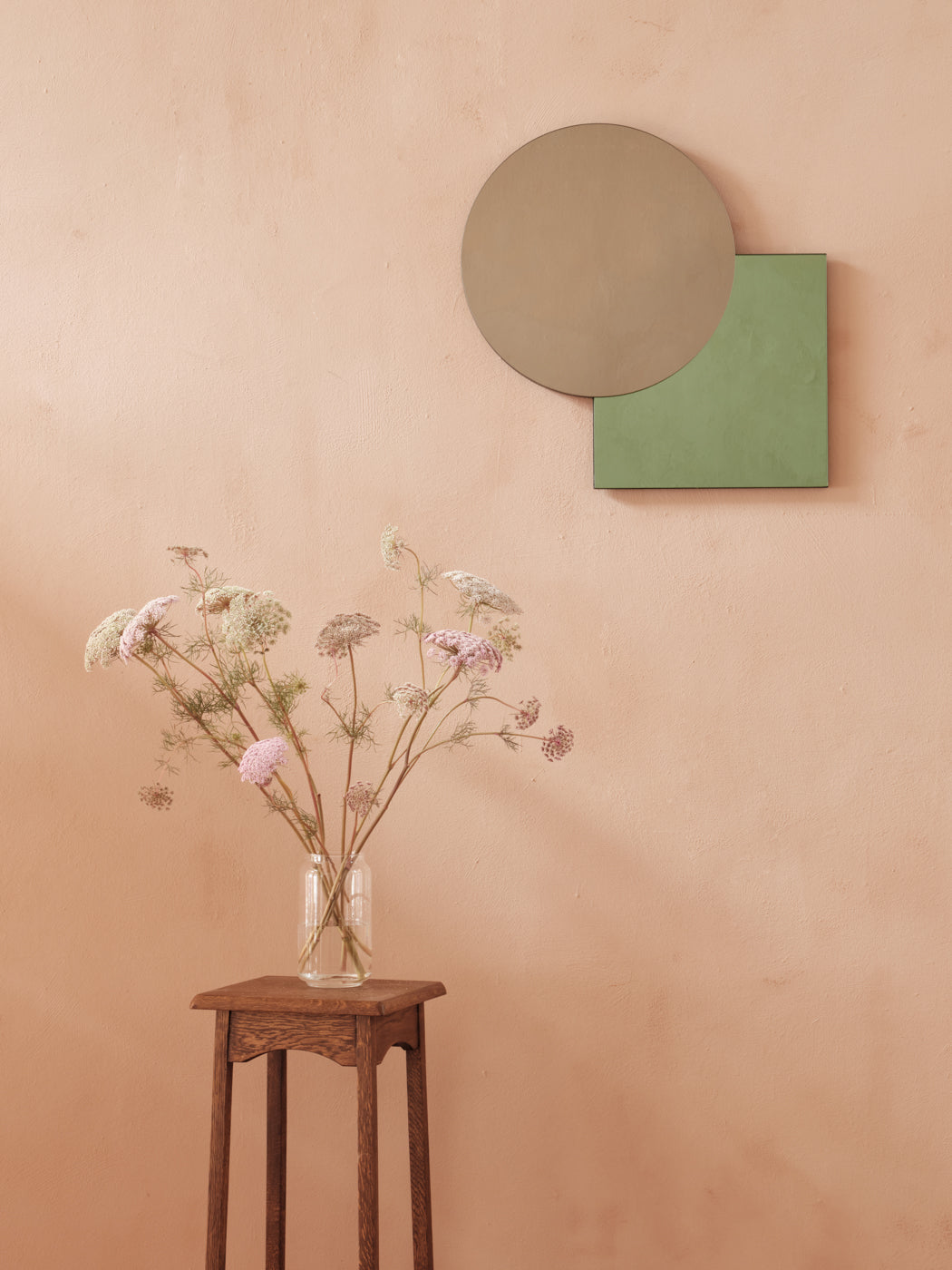Green Brown Mirror