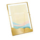 Home decor- Gold and glass picture Frame for 5x7 photo-Wave Design-The most beautiful homeware and the best home decoration items at FONDAZZA. 